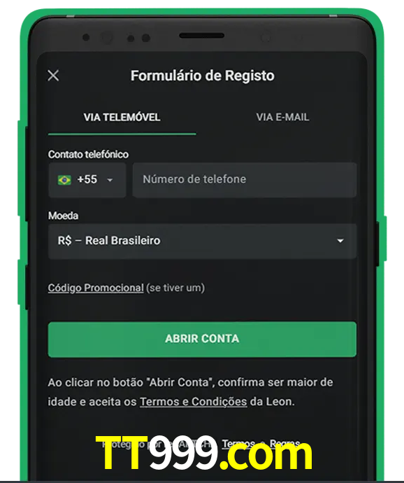 Cadastre-se em LeonBet seguindo passos simples.